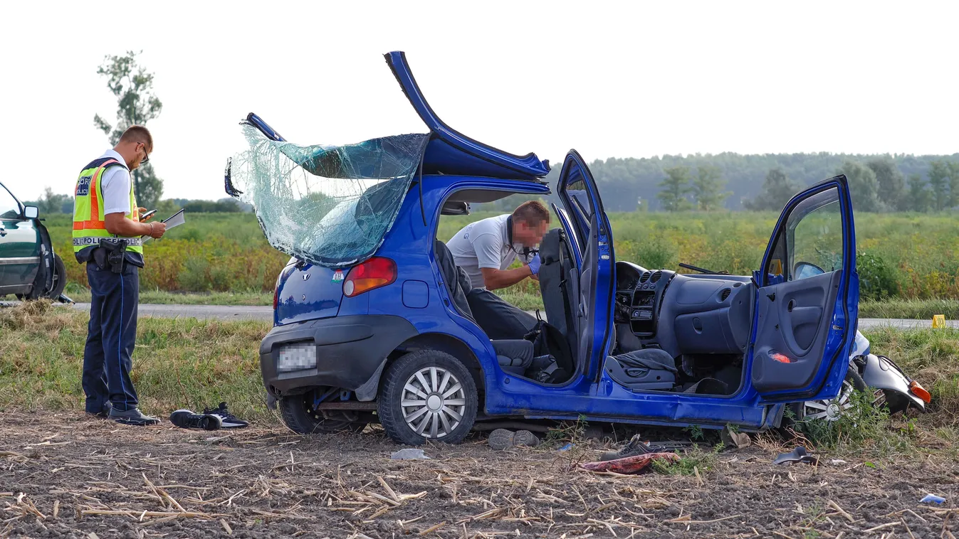 Szívszaggató helyszíni fotókat kaptunk a reggeli balesetről