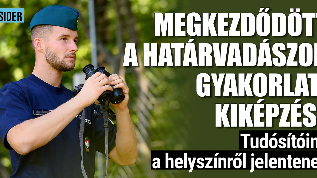 Lelkes újoncok kezdték meg a határvadász kiképzést
