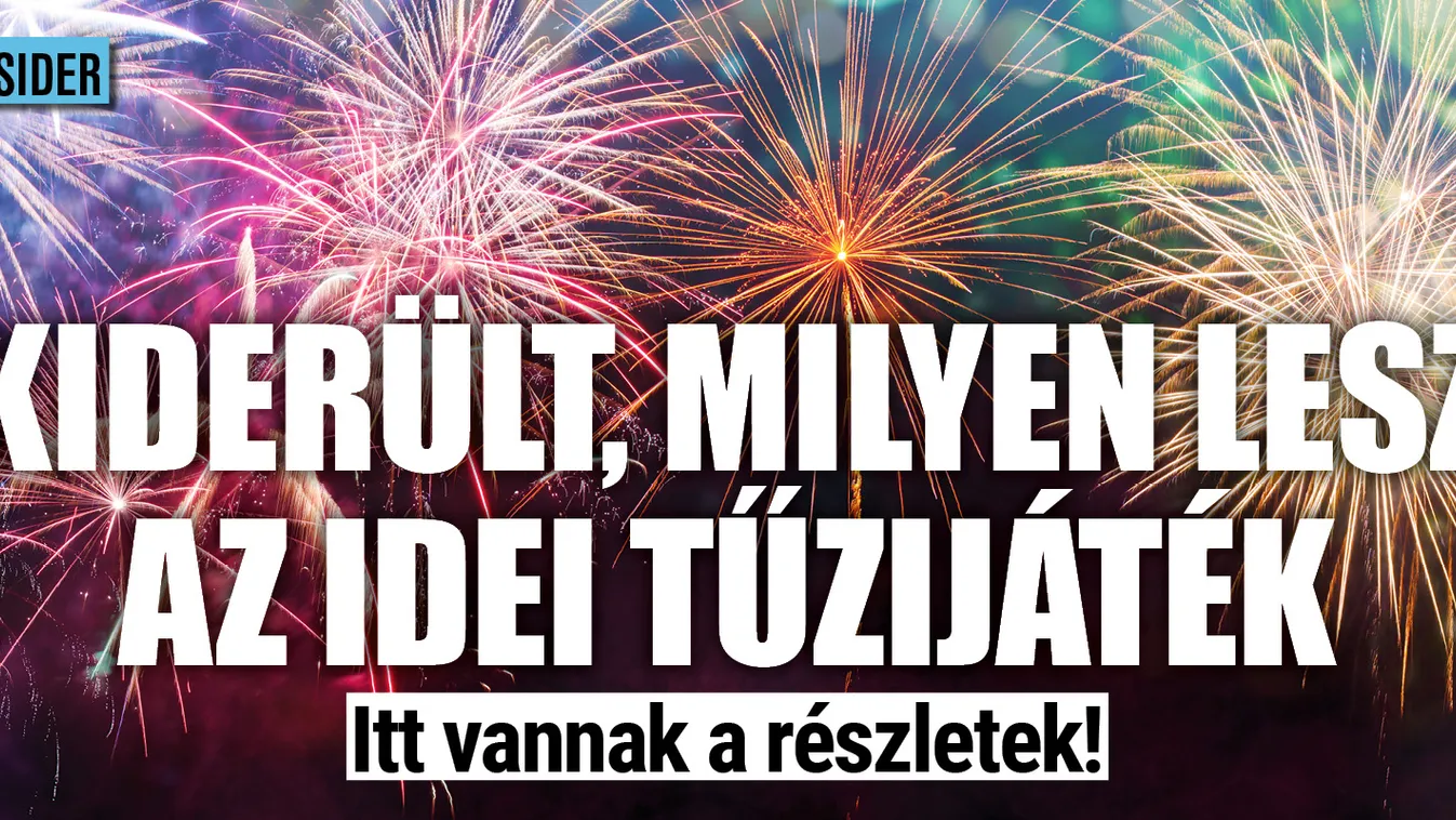 Aprólékosan megtervezték az idei tűzijátékot