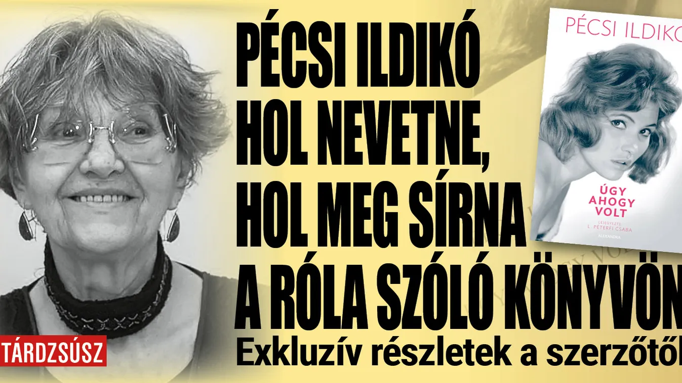 Hoppá, így reagálna Pécsi Ildikó a róla szóló könyvre