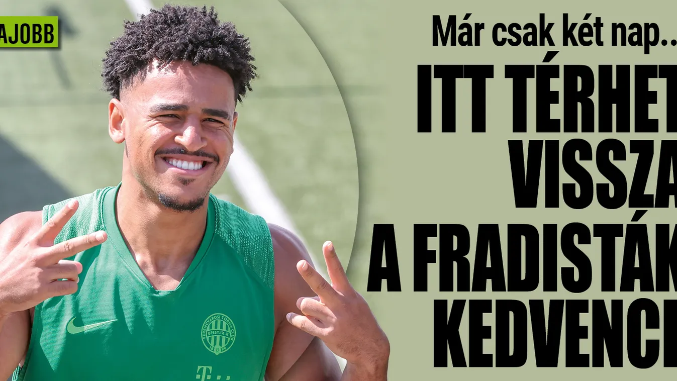 Napokon belül visszatérhet a fradisták kedvence