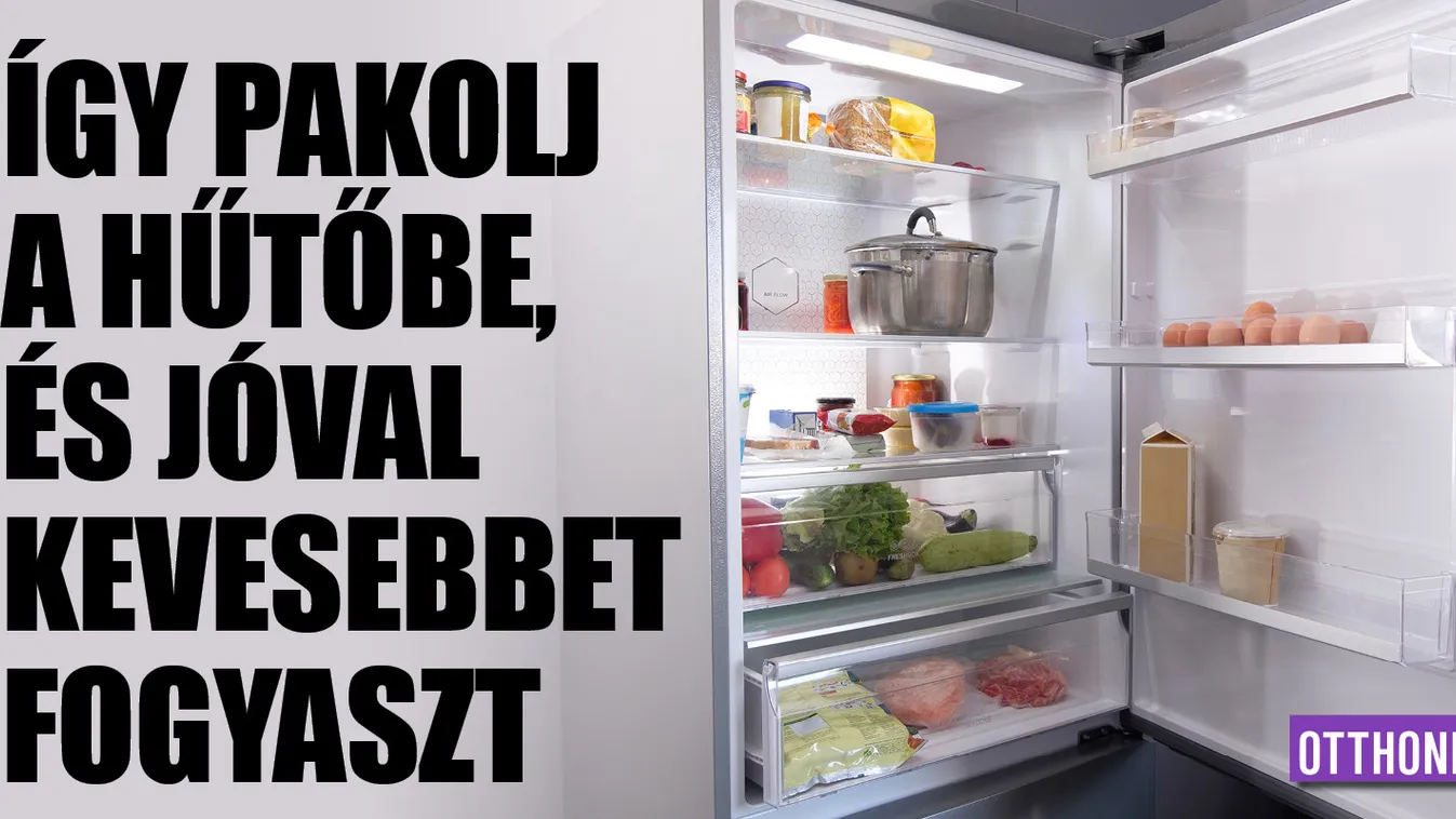 Így pakolj a hűtőbe, és jóval kevesebbet fogyaszt