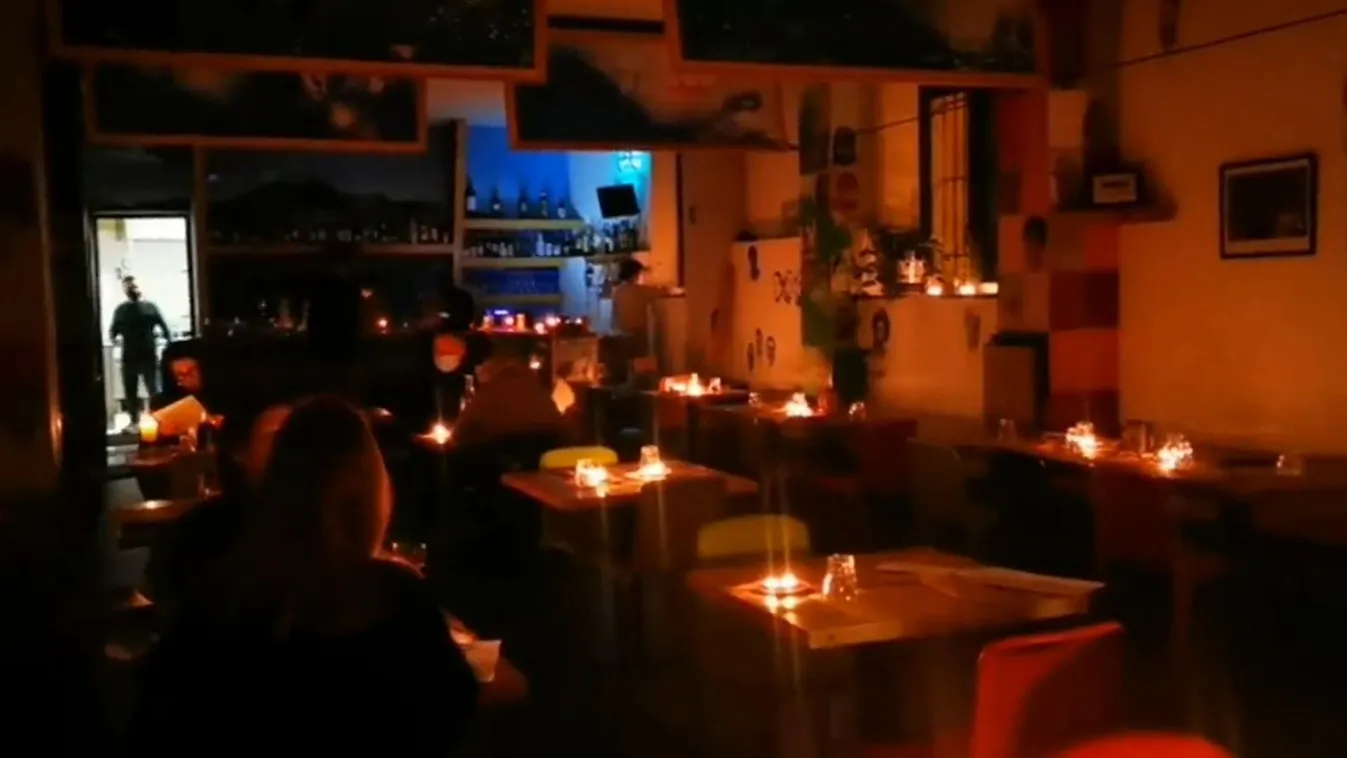 Egyre több olasz étteremben világítanak gyertyákkal