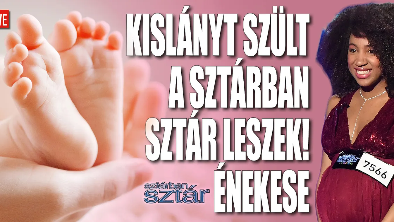 Megszületett a TV2 versenyzőjének kislánya – Fotó
