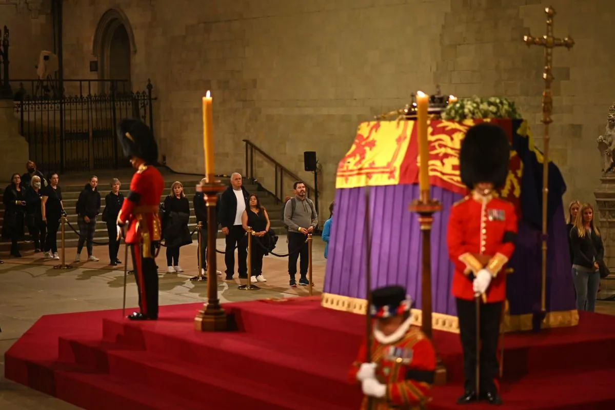 Lying-in-State Of Her Majesty Queen Elizabeth II At Westminster Hall