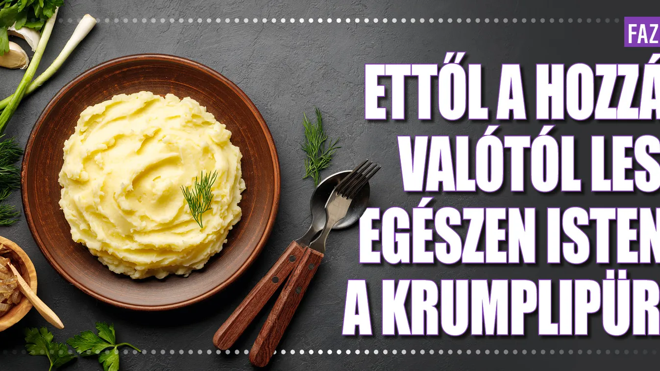 Isteni lesz ettől a hozzávalótól a krumplipüré ősszel