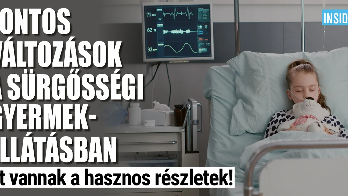 Fontos változások a sürgősségi gyermekellátásban – részletek