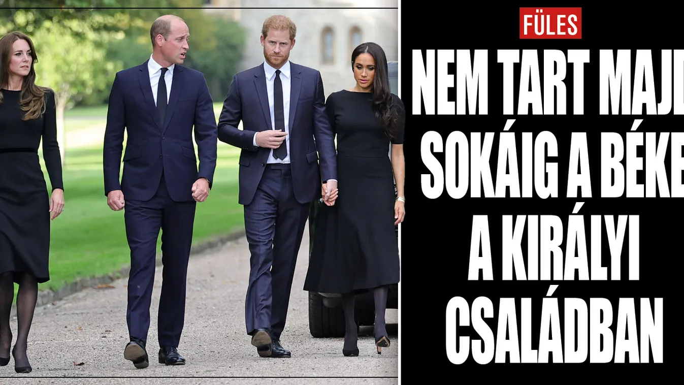 Nem fog sokáig tartani Meghan és a királyi család békéje