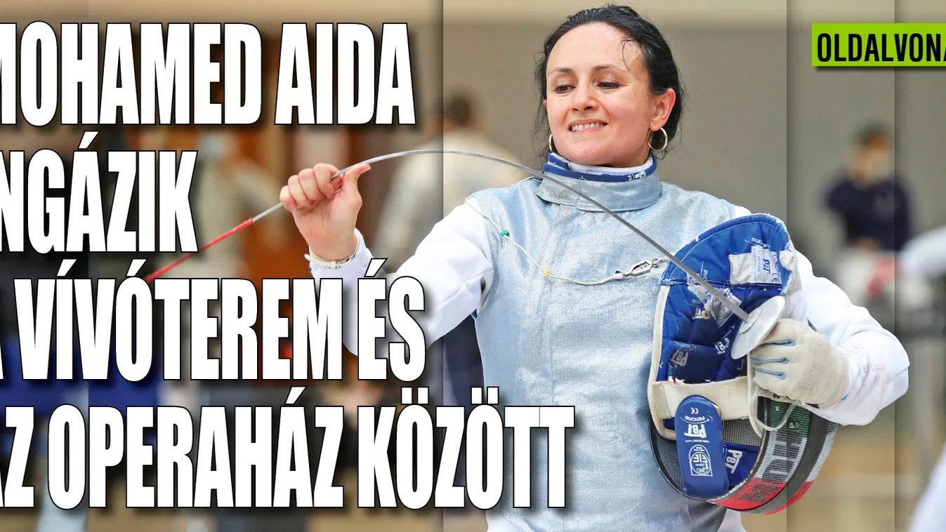 Mohamed Aida ingázik a vívóterem és az Operaház között