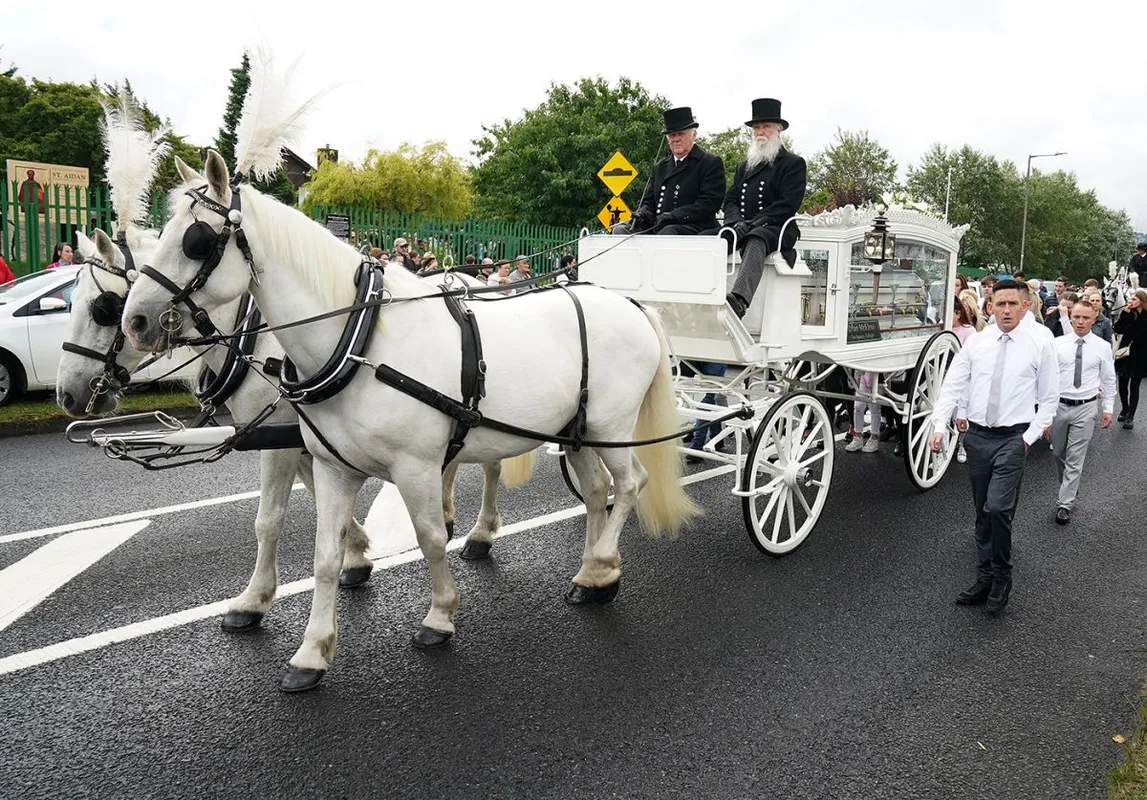 Tallaght murder victims funeral