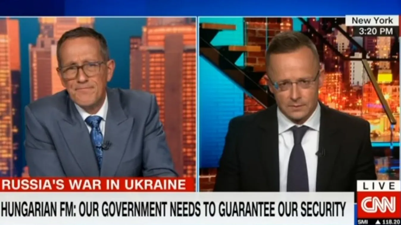 Szijjártó: Az egyetlen megoldás a béke