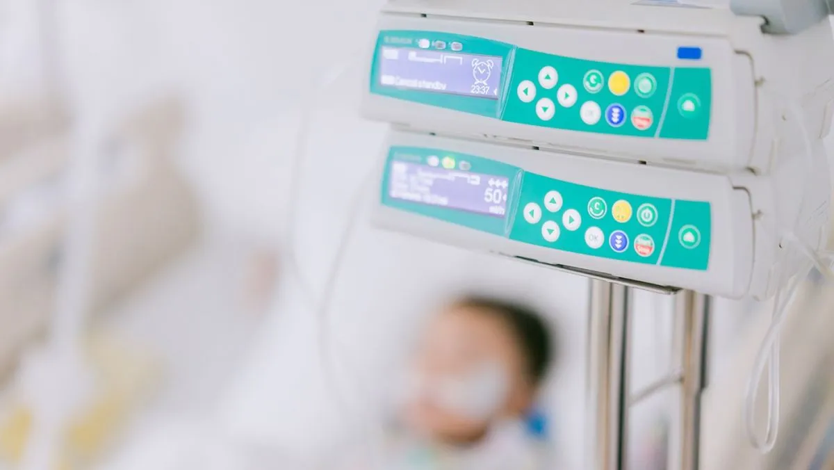 Toddler,Boy,In,Intensive,Care,Unit,Or,Icu.covid19,Coronavirus,.toddler