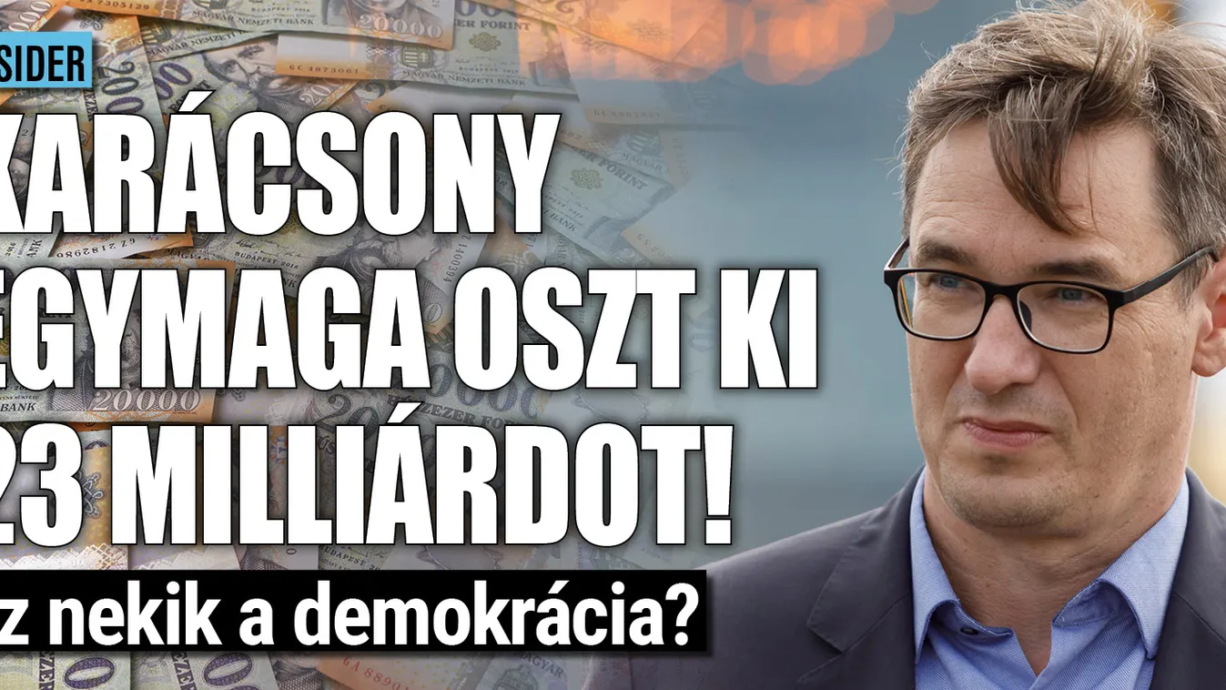 Karácsony egymaga dönthet 23 milliárd forintról