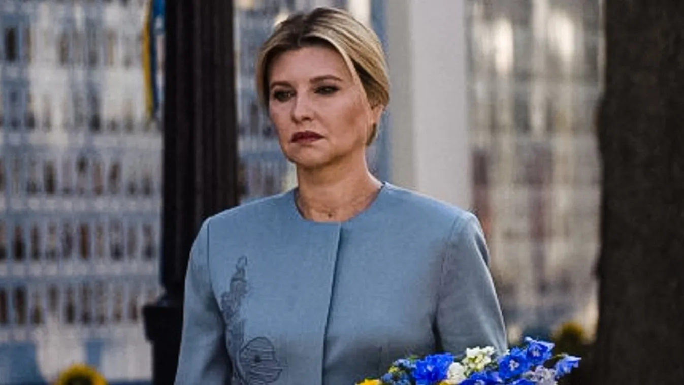 Zelenszkij felesége Sorossal találkozott New Yorkban - Fotó