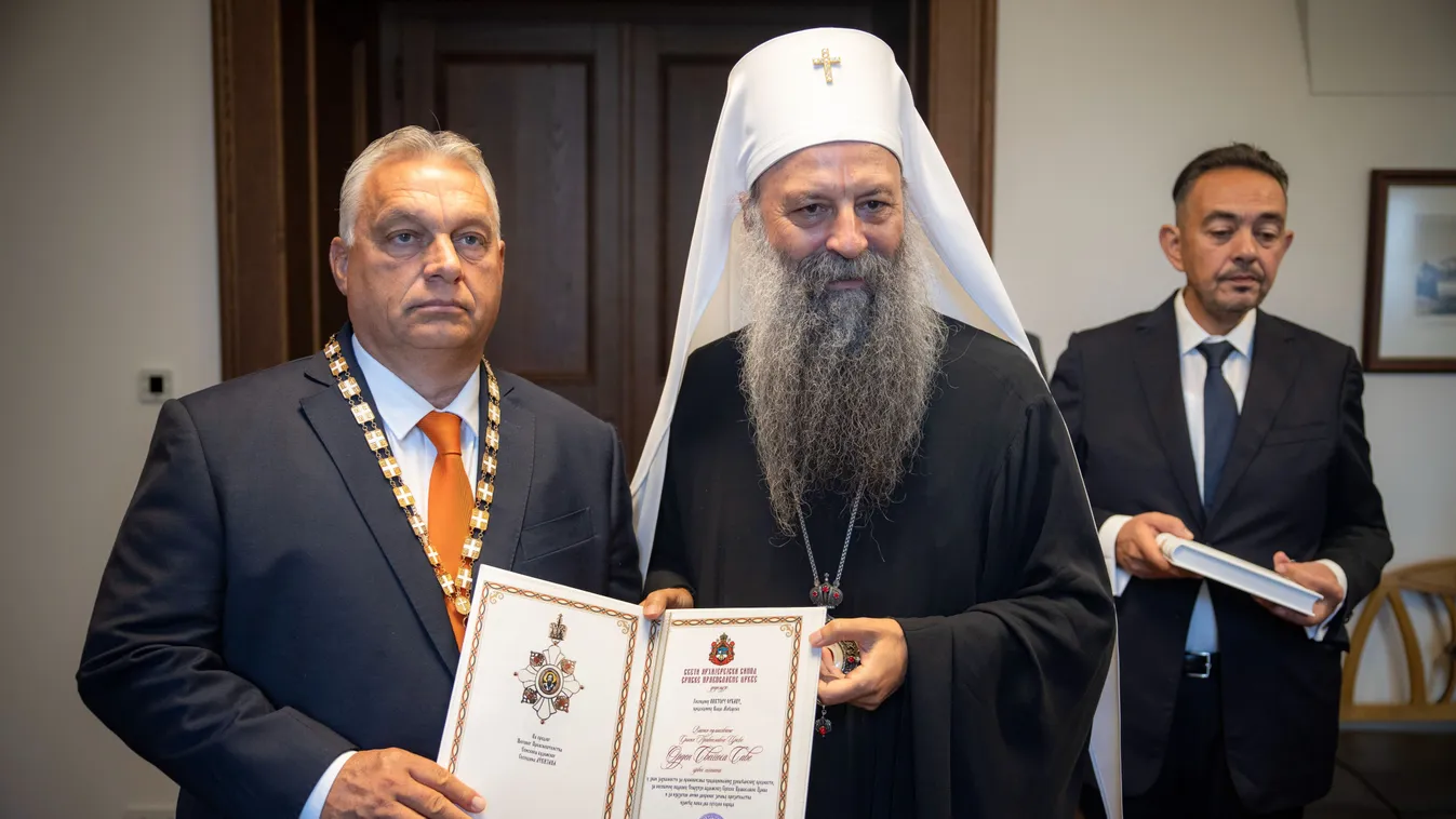 Rangos kitüntetést kapott Orbán Viktor