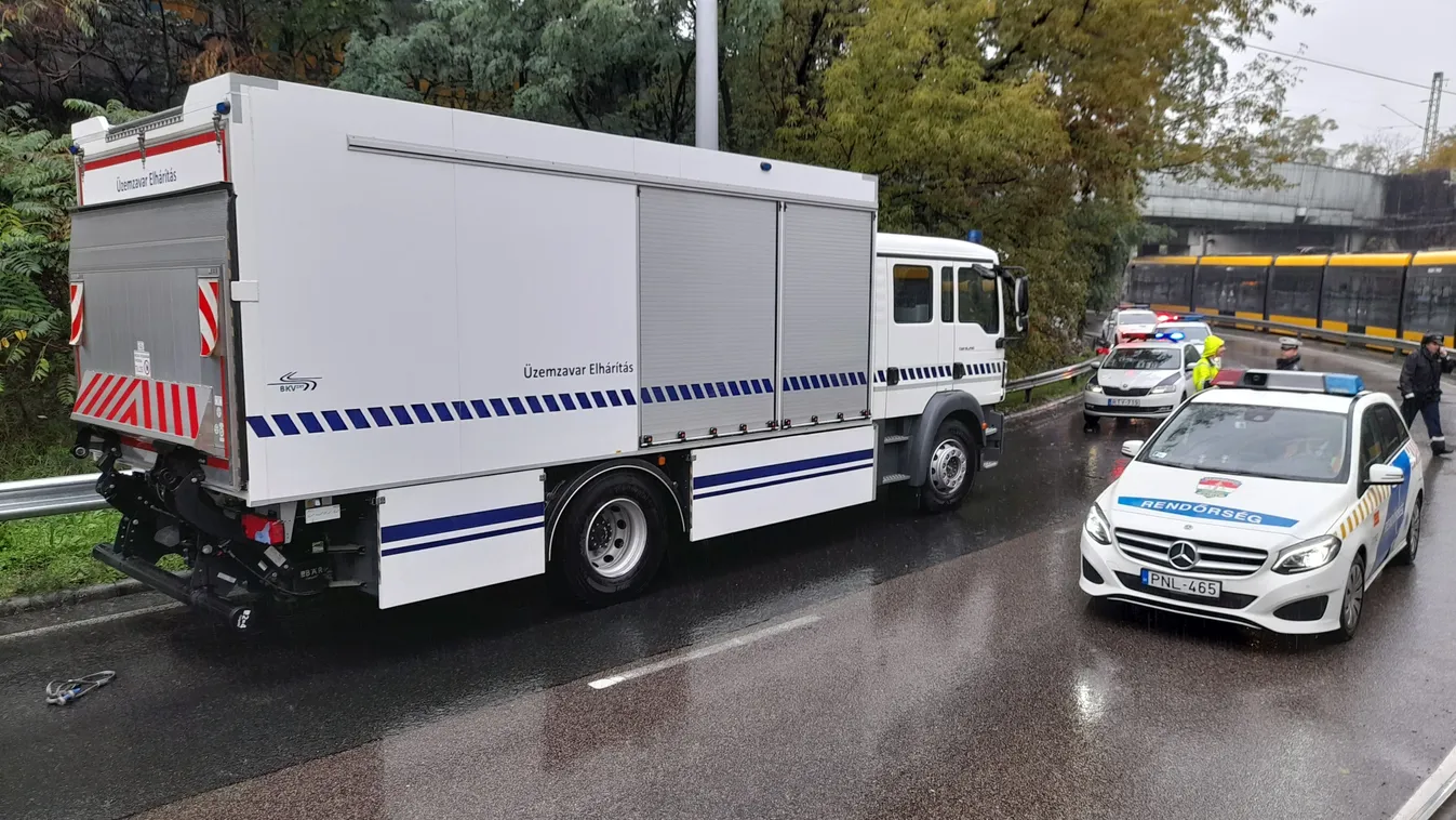 Életveszélyes helyzetet okozott a leszakított felsővezeték