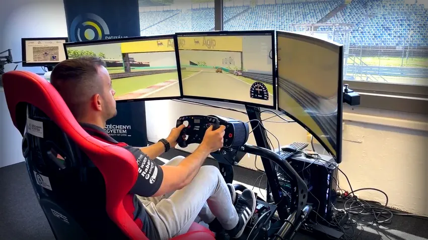 Digital Twin: így lehet versenyezni a F1-es pilótákkal