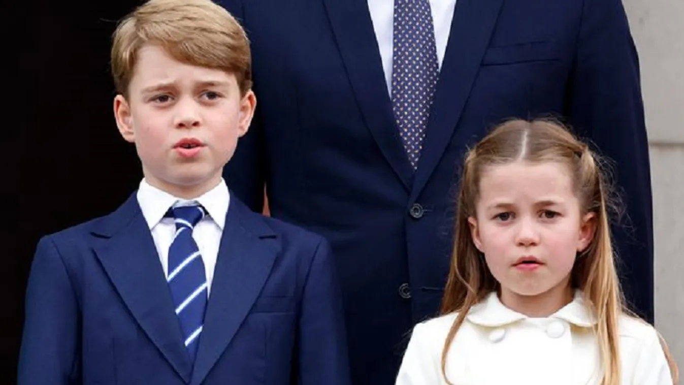 Így búcsúzik Sarolta és György herceg a királynőtől
