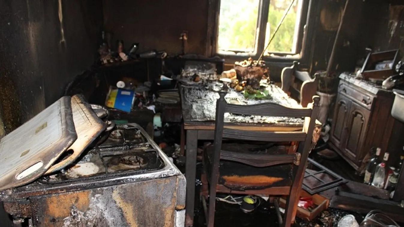 Mérgében gyújtogatásba kezdett egy férfi