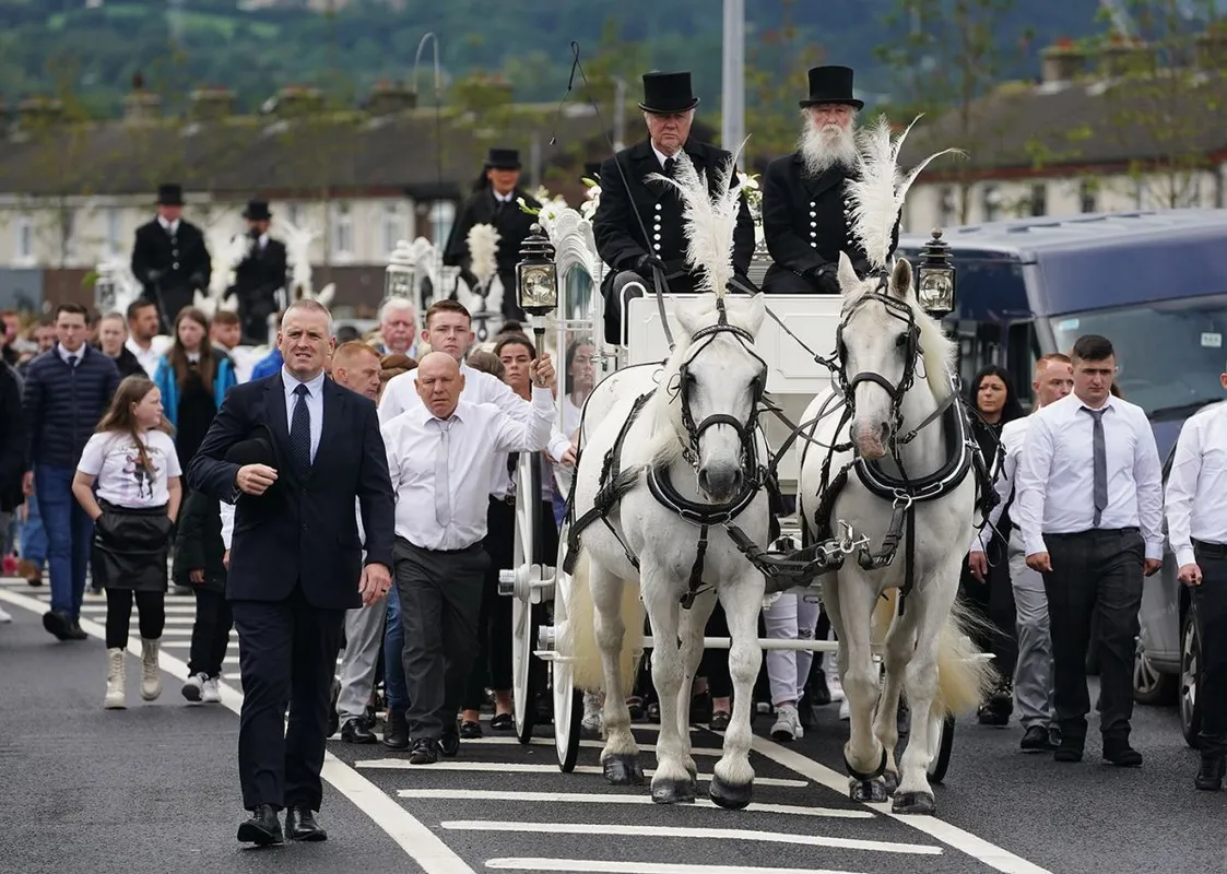 Tallaght murder victims funeral