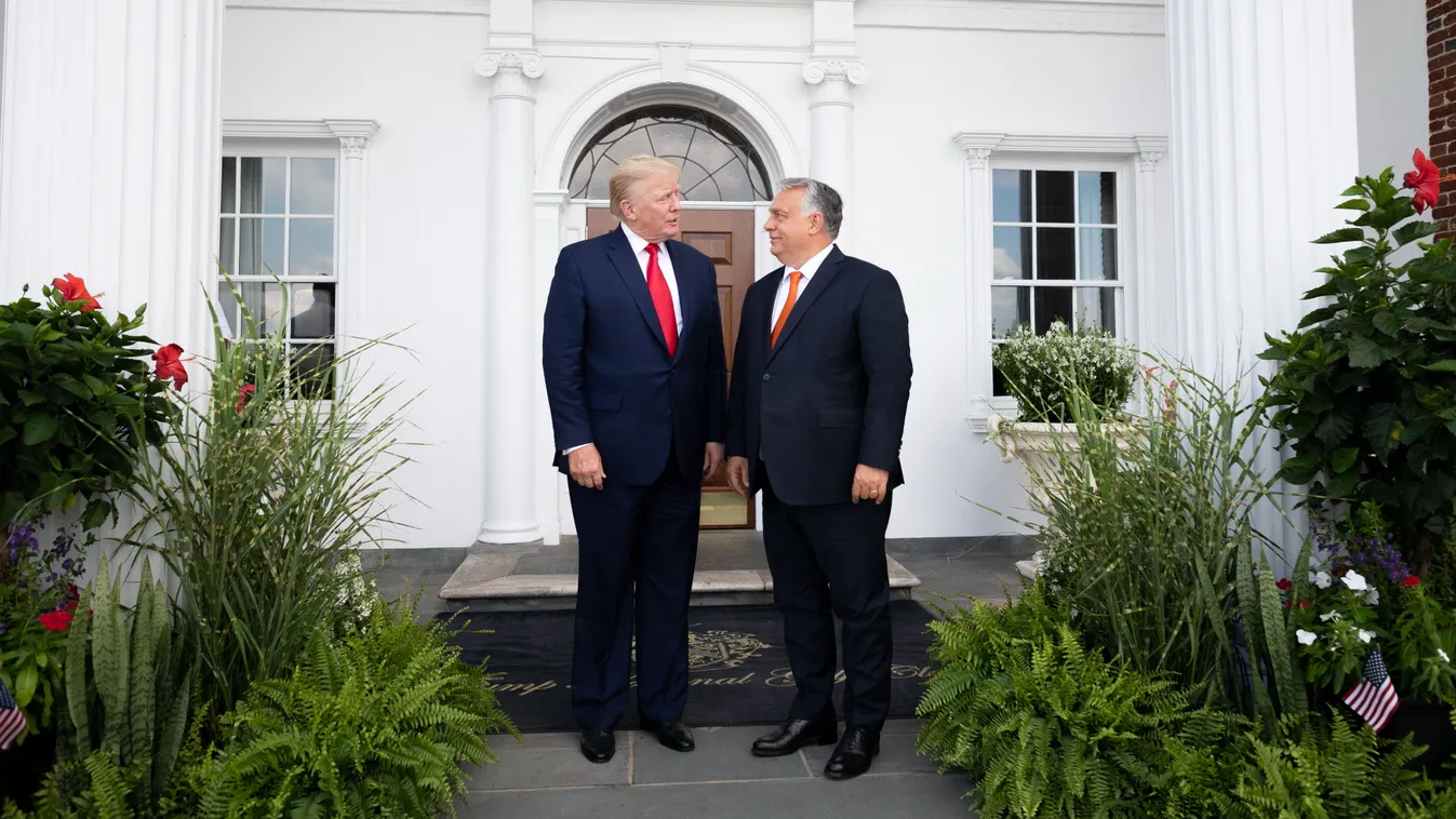 Donald Trump üzent Orbán Viktornak