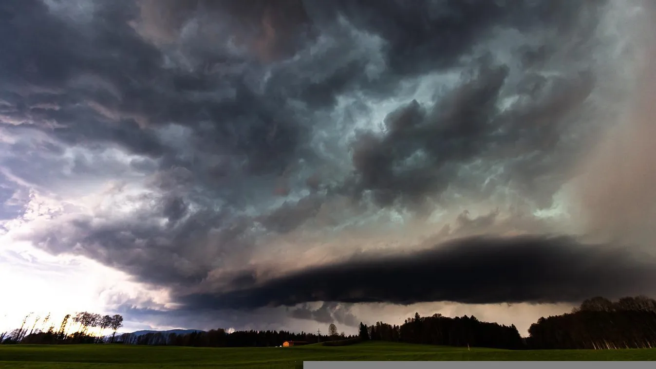 Brutális szupercella vonult hazánkban, a hétvégén ez jöhet