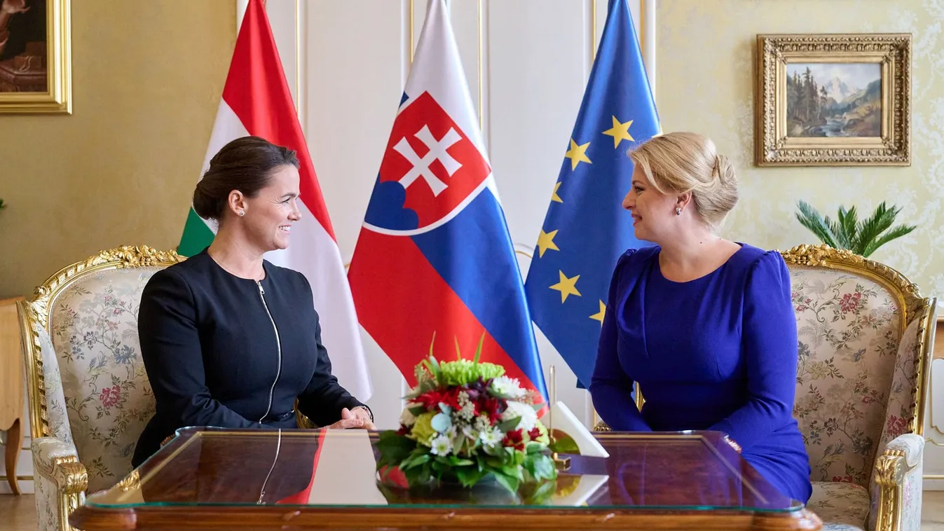 Ezt kérte a szlovákoktól Novák Katalin - videó