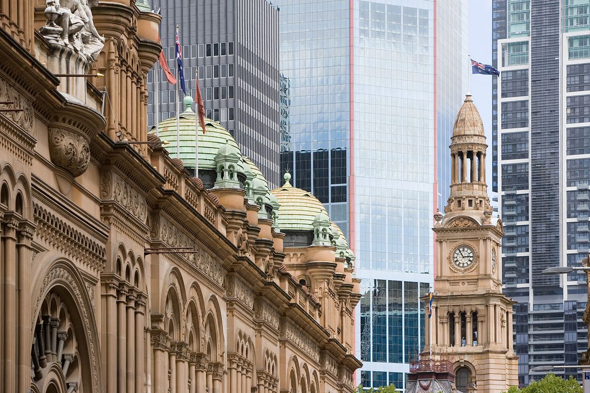 Queen victoria building sydney