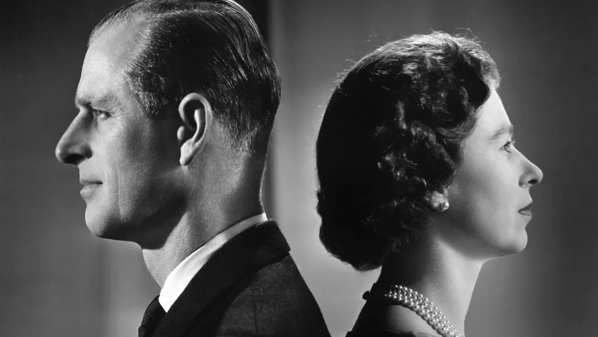 Queen Elizabeth II And Prince Philip Portrait