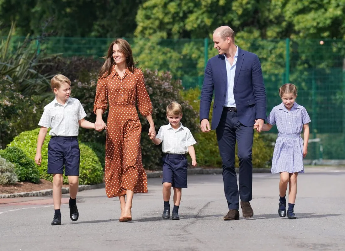 Royals first day at new school