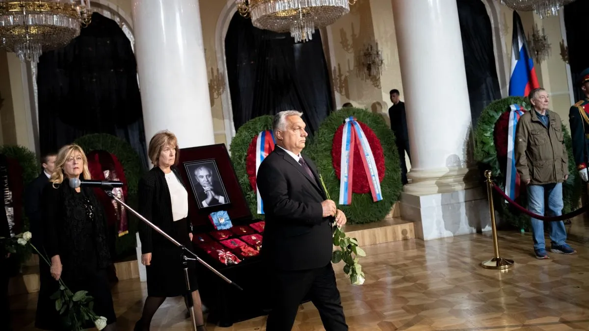 SCHMIDT Mária; ORBÁN Viktor; GORBACSOV, Mihail