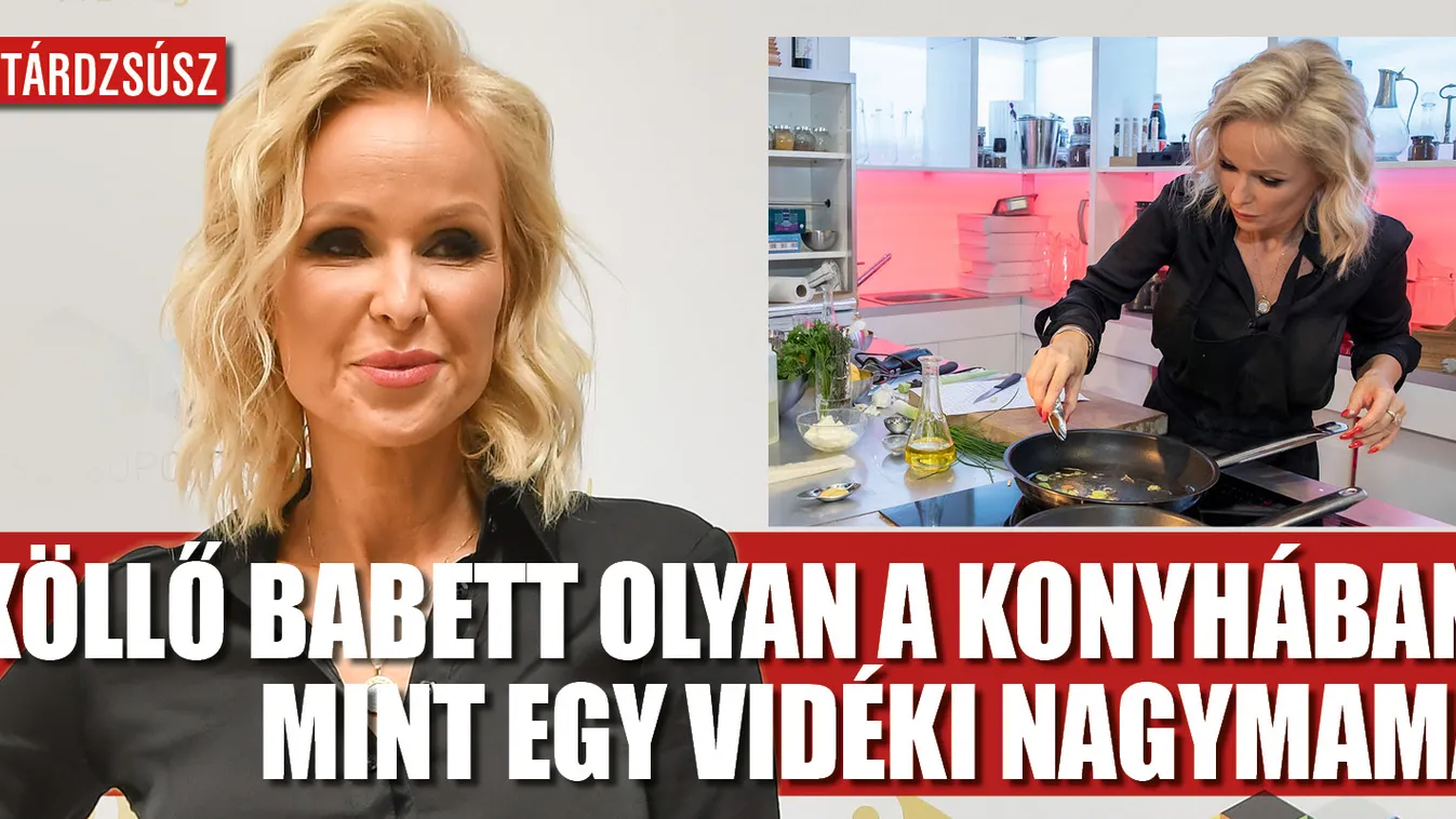 Van, amikor Köllő Babett is olyan, mint egy nagymama