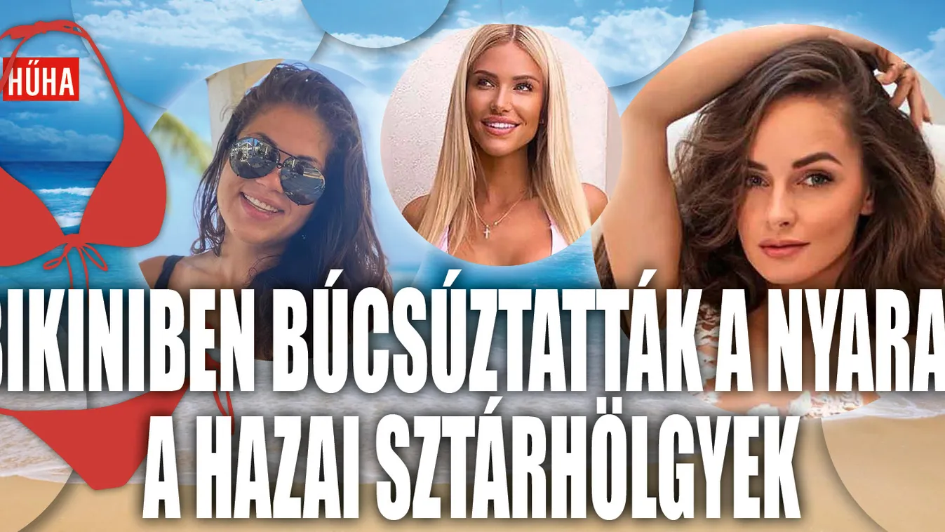 Sztárok bikiniben: Így búcsúztatják a nyarat a hírességek