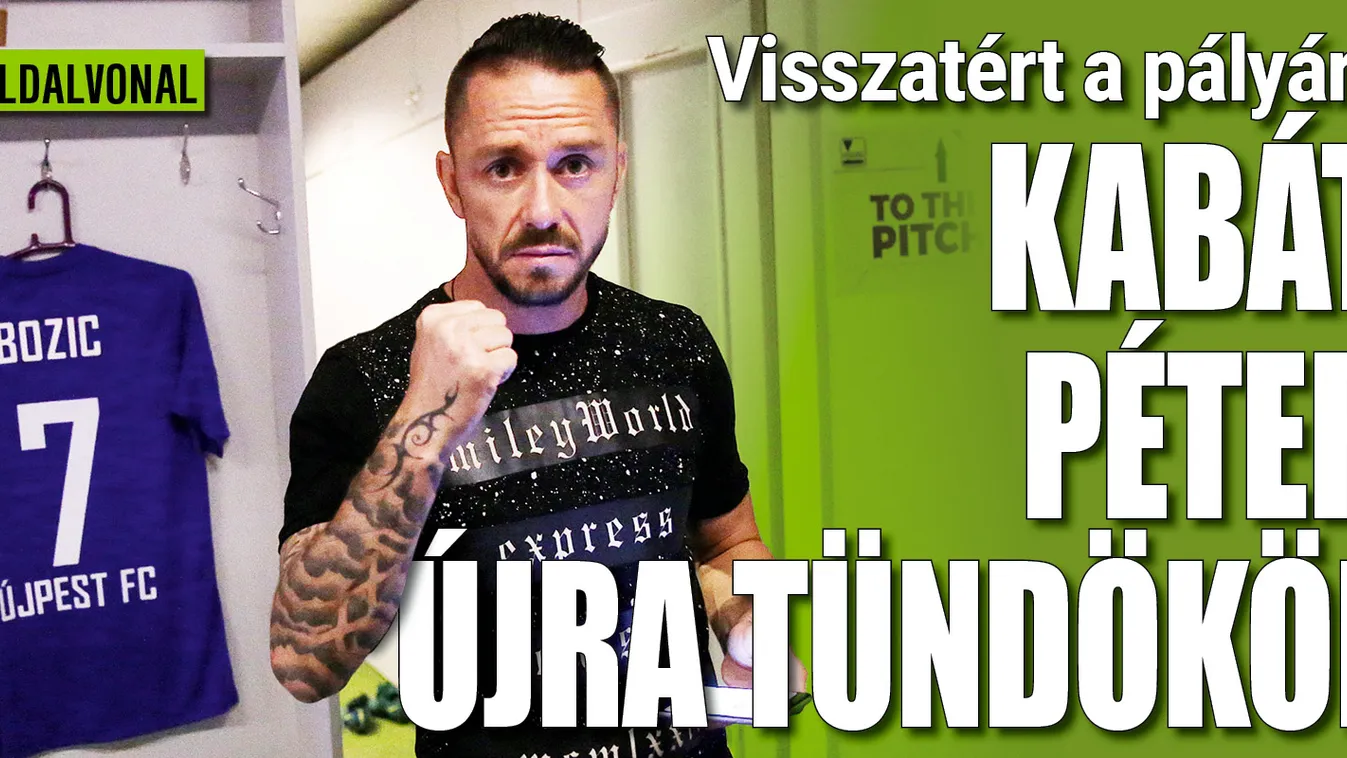 Kabát Péter ebben is sikeres, új szerepben tündököl