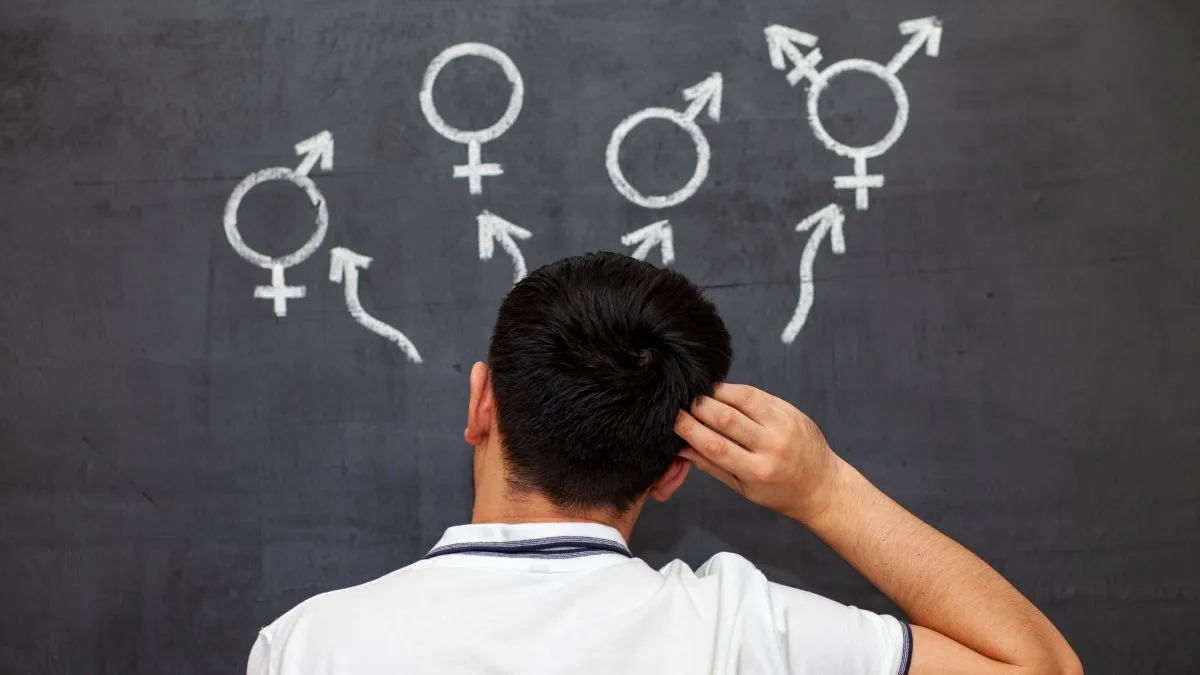 A,Man,Makes,A,Choice,At,A,Chalk,Board,With