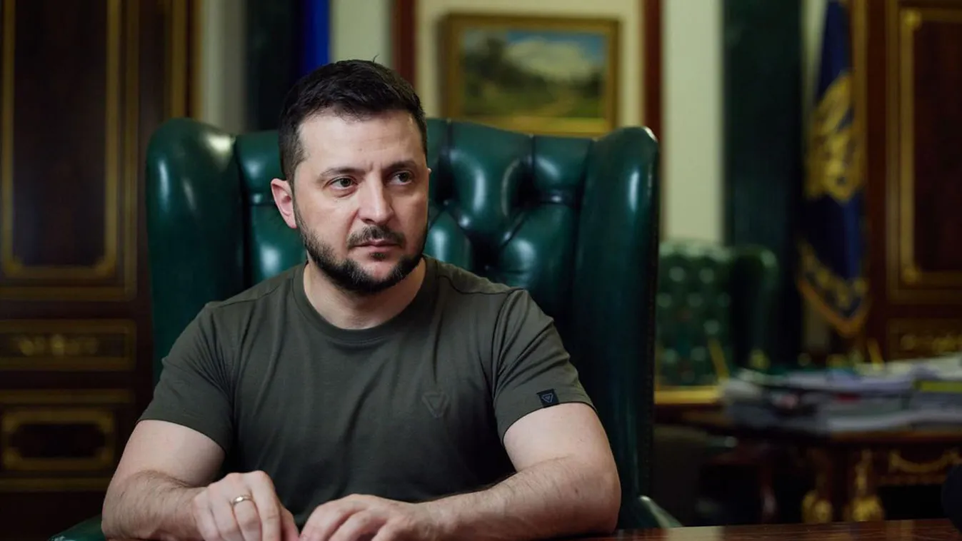 Oroszok jártak Zelenszkij házában