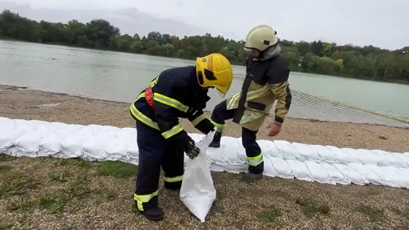 Már az árvízre készülnek Magyarországon – videó