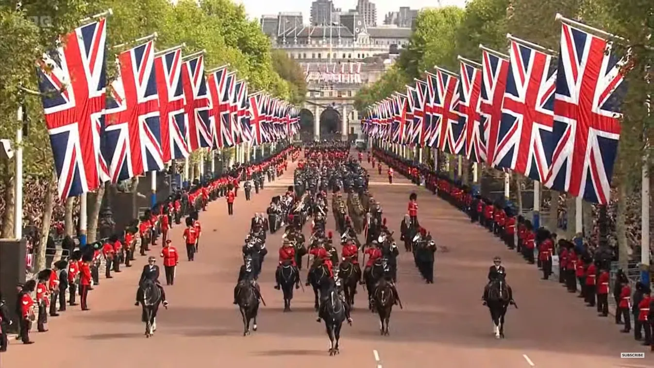 Rohantak a mentők II. Erzsébet temetésére - Fotó