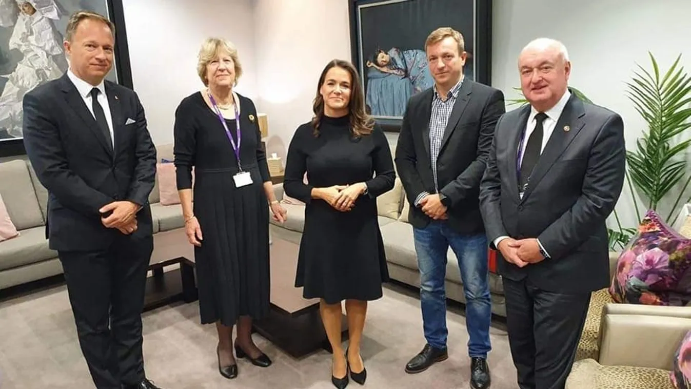 Novák Katalin is megérkezett II. Erzsébet temetésére