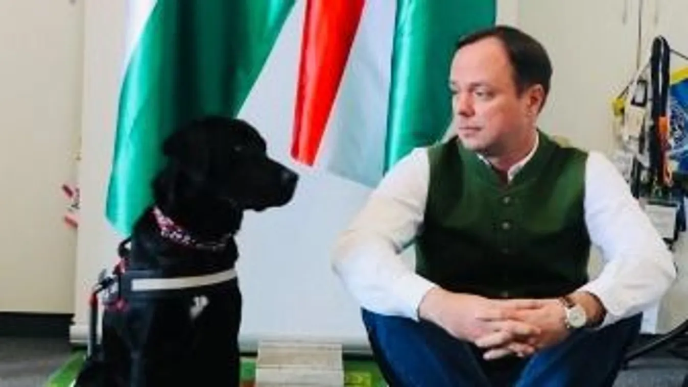 Igazán különleges vendéggel találkozott Nyitrai Zsolt