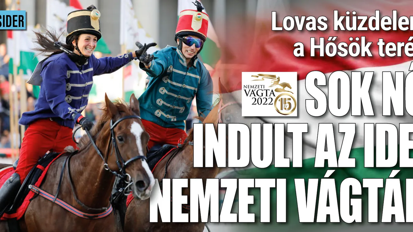 Minden harmadik magyar lovas nő a 15. Nemzeti Vágtán