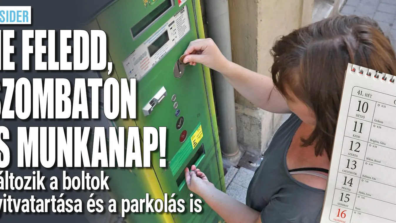 Vigyázz a szombattal, könnyen megtréfálhat!