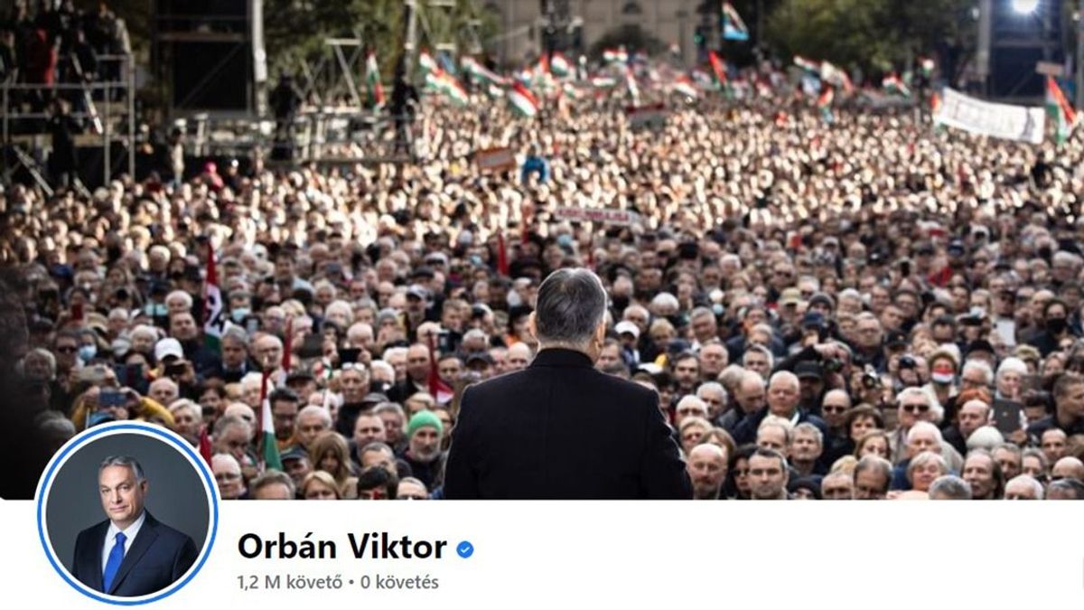 Orbán Viktort tízszer többen követik, mint a német kancellárt