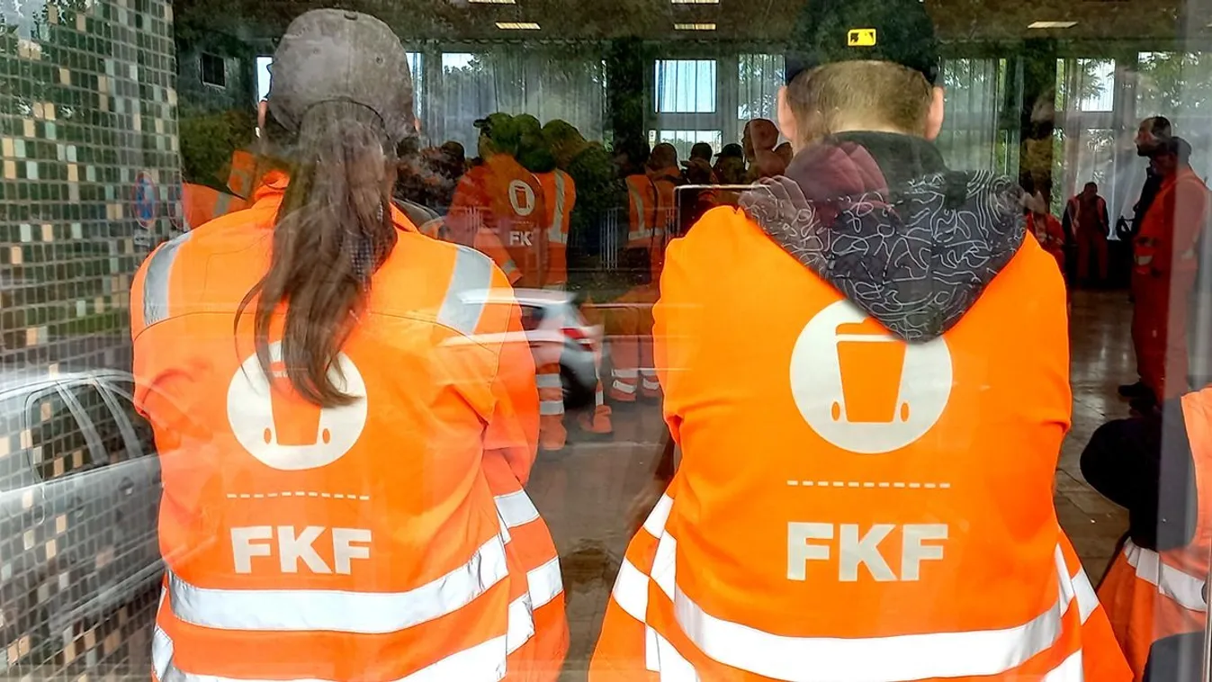 Elöntheti Budapestet a szemét a kukások sztrájkja miatt