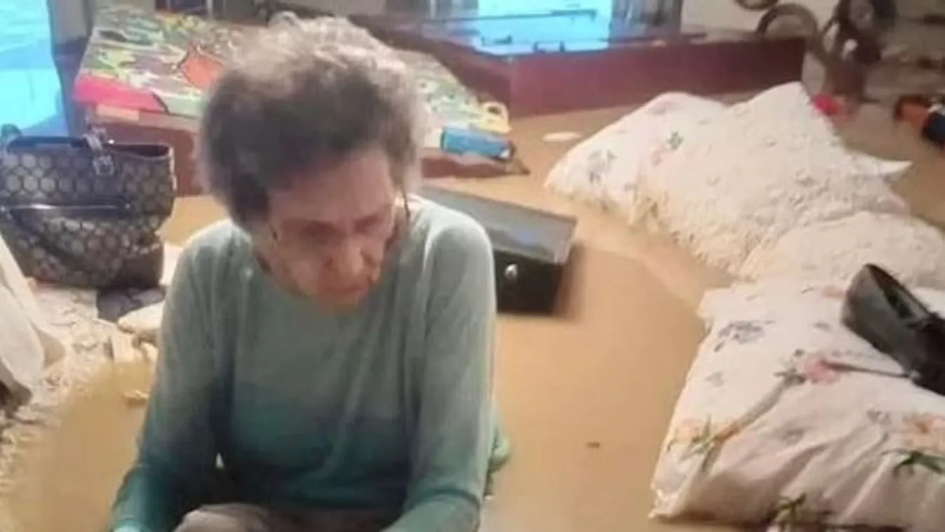 A 97 éves nagymama mindenét elvesztette az árvízben