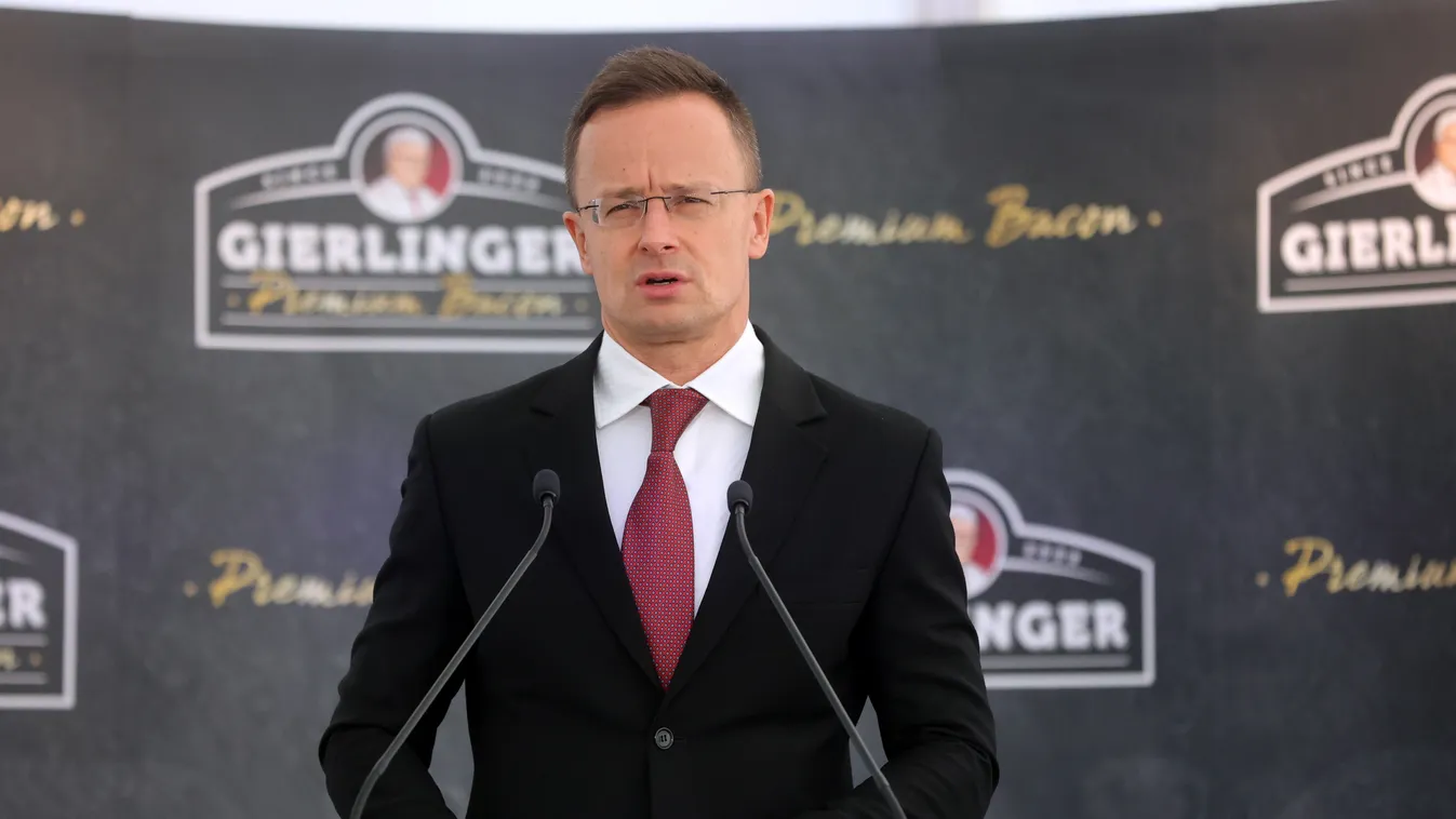 Fontos bejelentést tett Szijjártó Péter - Videó