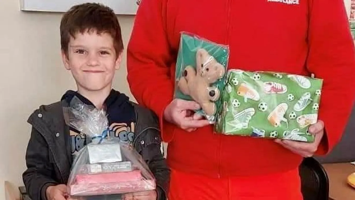 Szívszorító: az életéért mondott köszönetet a 9 éves Botond