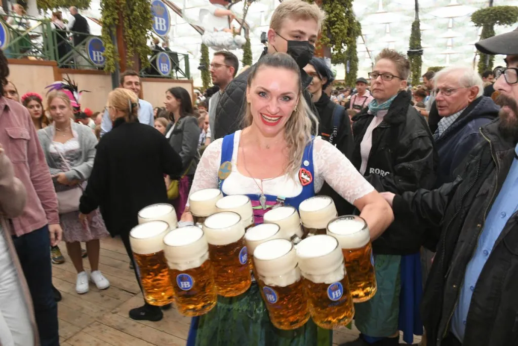 Start of the 187th Munich Oktoberfest