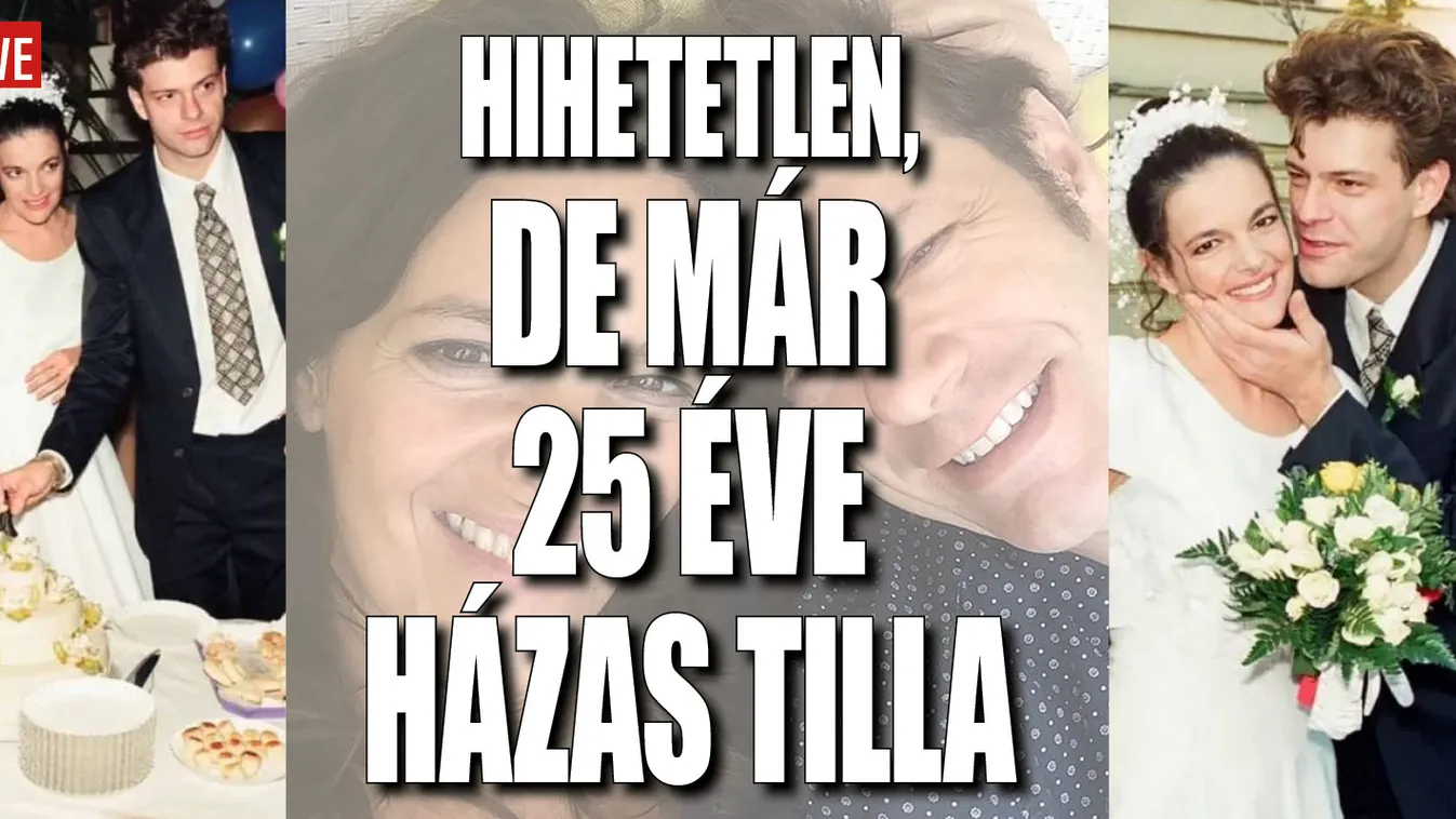 Ezzel lepte meg feleségét házassági évfordulójukon Tilla