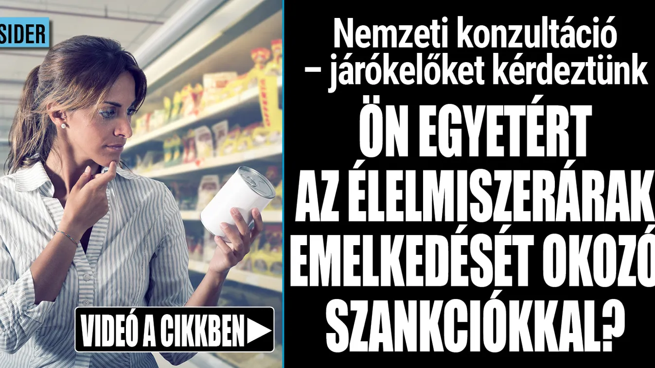 Nemzeti konzultáció: Ön egyetért a szankciókkal? - videó